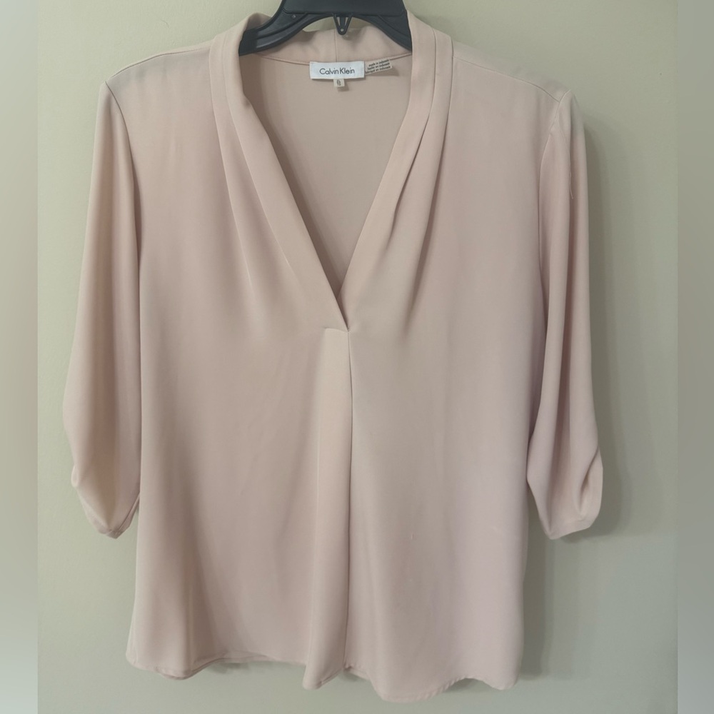 Calvin Klein Women's Blush Blouse